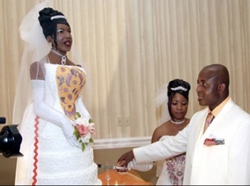 A Bride's Look Alike Cake